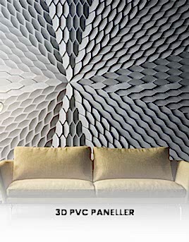 3D pvc paneller