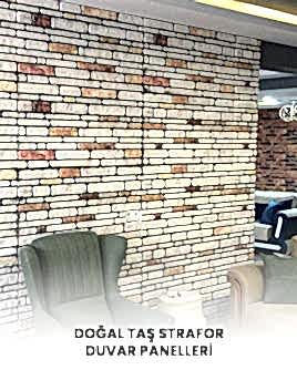 Doğal Taş Strafor Duvar Paneli