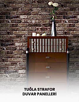 Tuğla Strafor panelleri