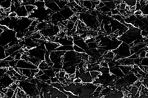  - PMD-03 Black & White Mermer PVC Plaka